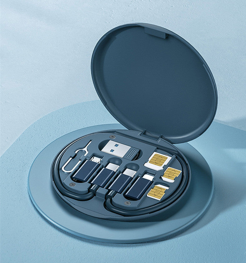 60W Fast Charging Multi - Function Charging Cable Storage Box